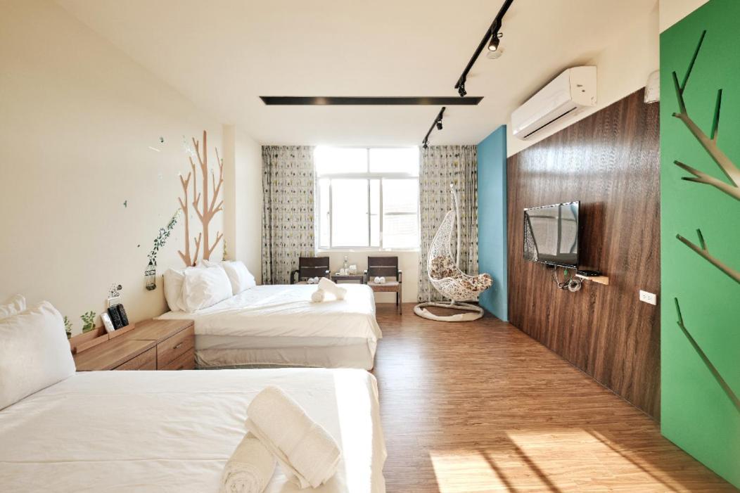 小黑琵416輕旅 Little Happy Hostel Ταϊνάν Εξωτερικό φωτογραφία