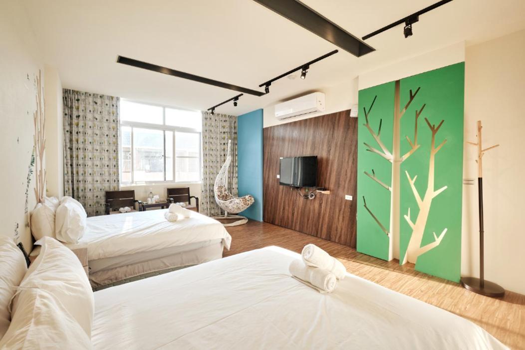 小黑琵416輕旅 Little Happy Hostel Ταϊνάν Εξωτερικό φωτογραφία